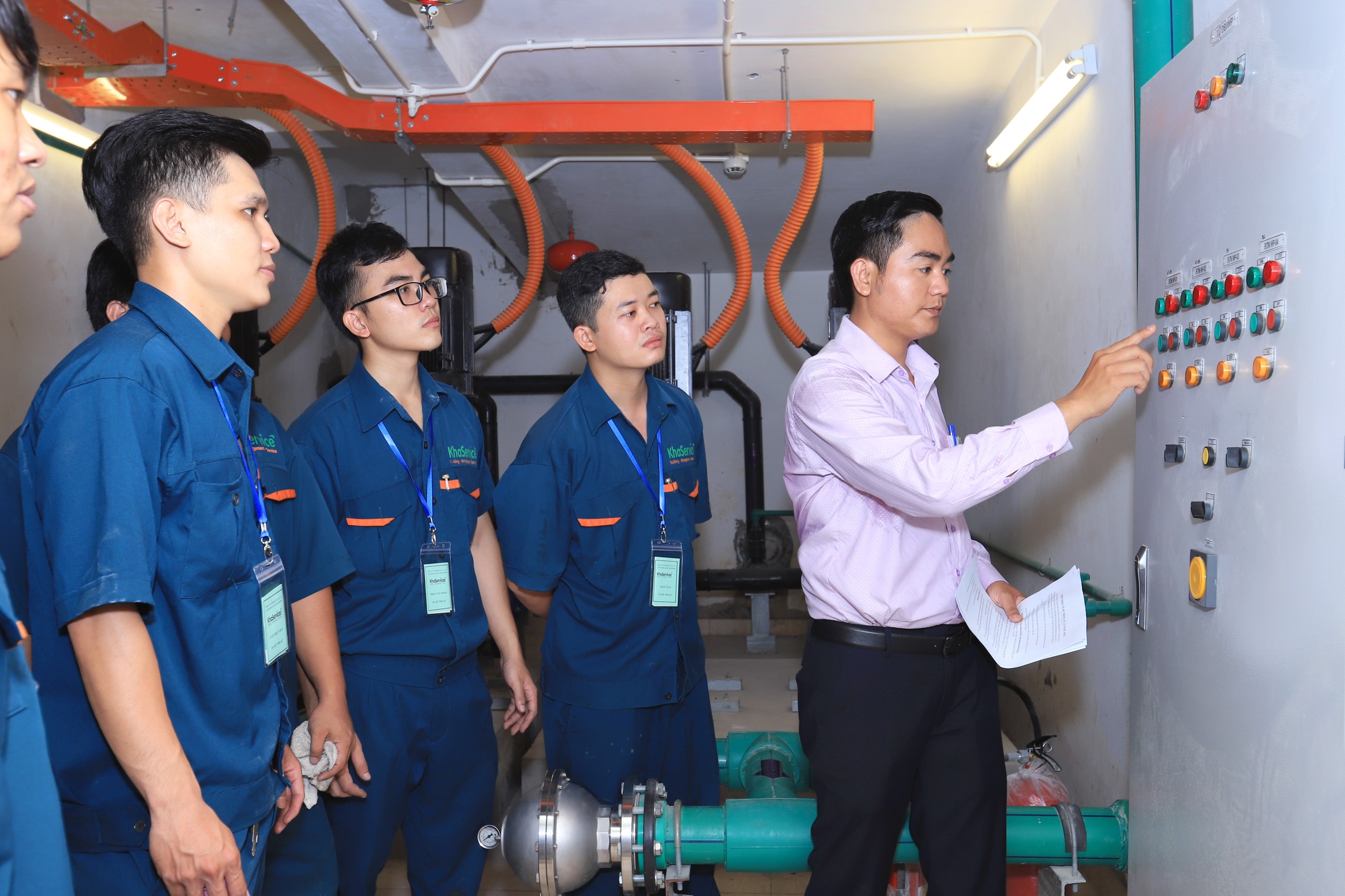 NHÂN VIÊN KỸ THUẬT KHASERVICE THAM GIA HOẠT ĐỘNG ĐÀO TẠO NỘI BỘ